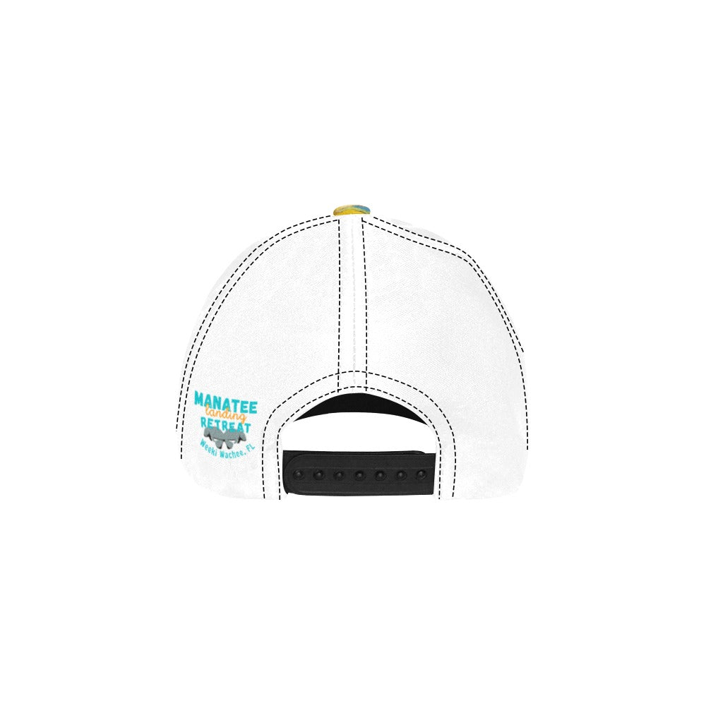 Manatee Landing White Merlyn Cap