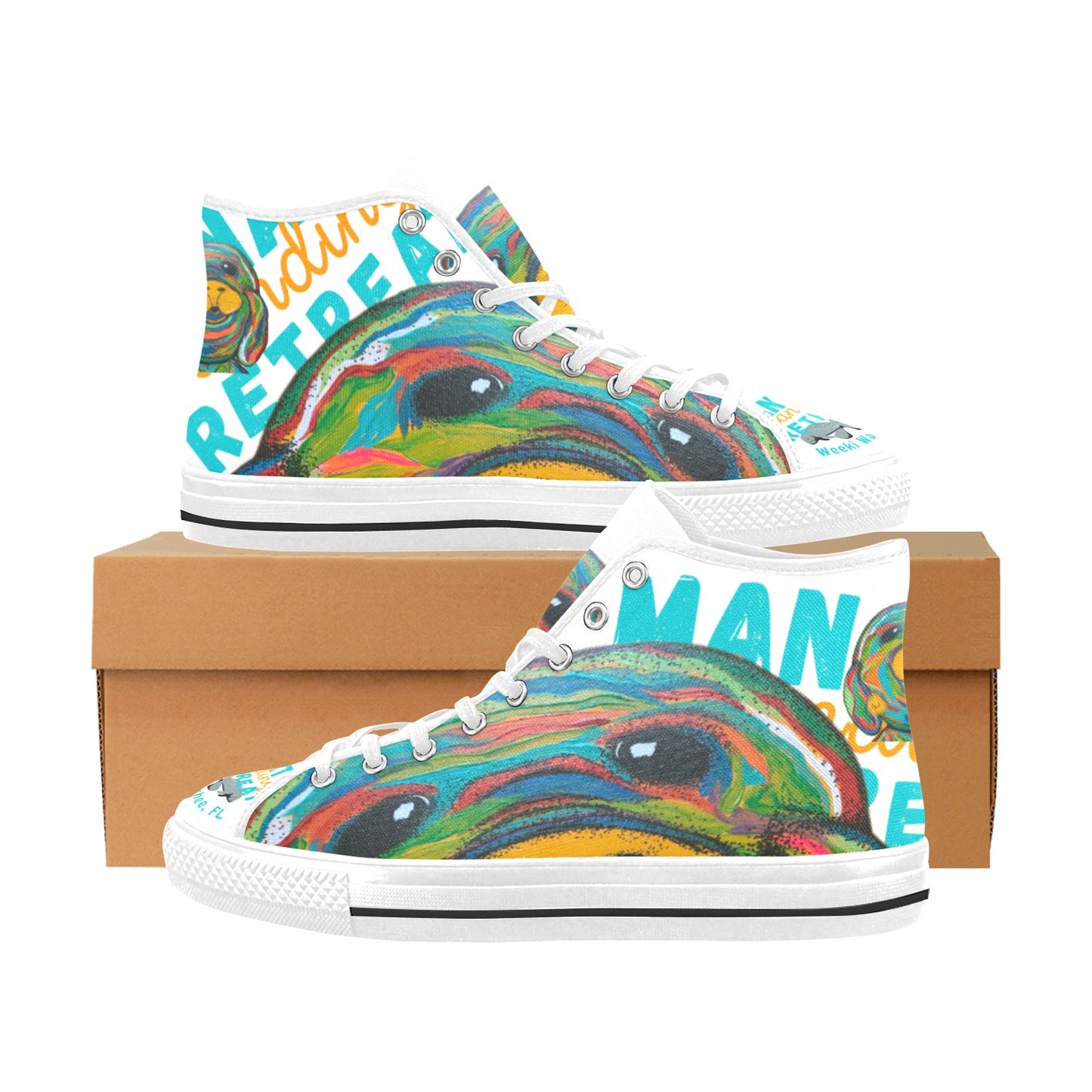 Manatee Landing High Tops Vancouver H Women's Canvas Shoes (1013-1)