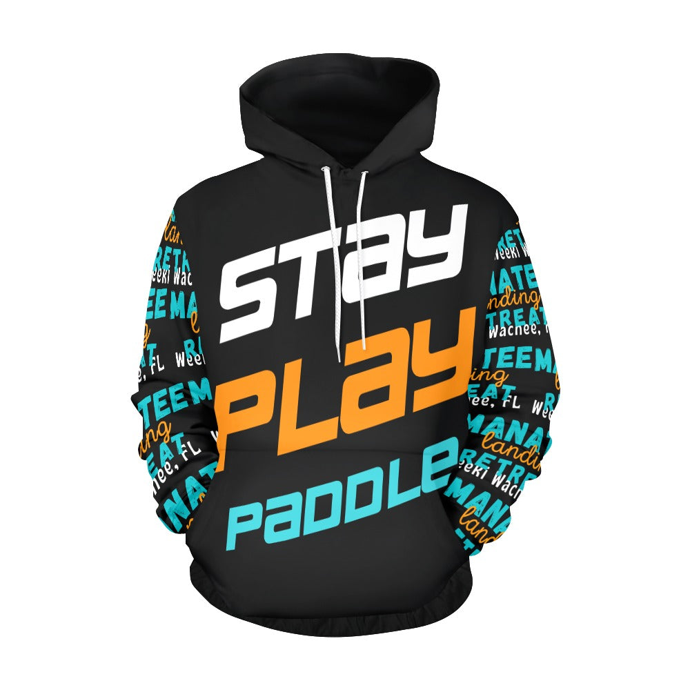 Manatee Landing Retreat Men Hoodie All Over Print Hoodie for Men (USA Size) (Model H13)