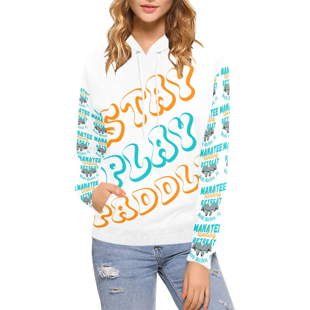 MLR Merlyn Woman's Hoodie All Over Print Hoodie for Women (USA Size) (Model H13)