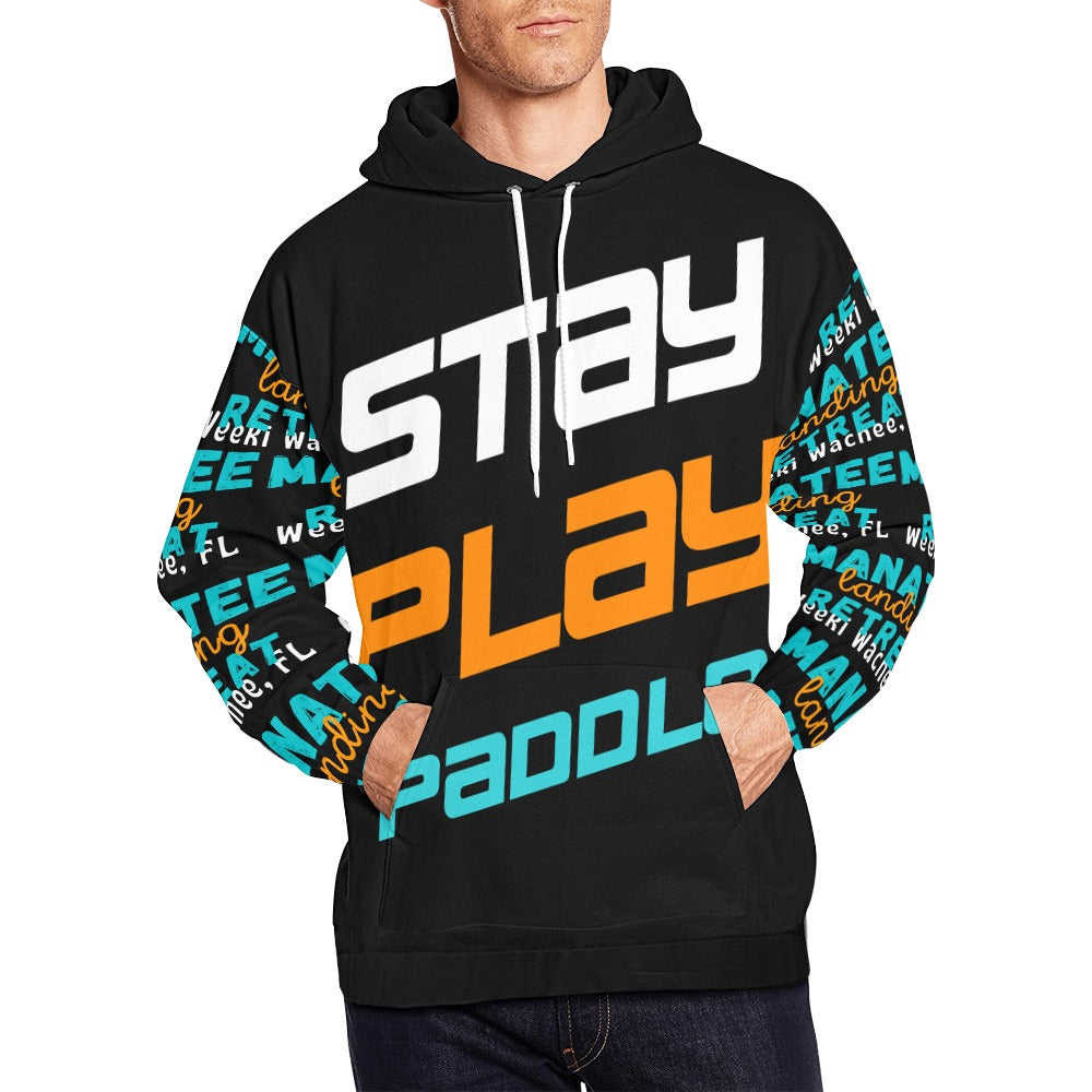 Manatee Landing Retreat Men Hoodie All Over Print Hoodie for Men (USA Size) (Model H13)