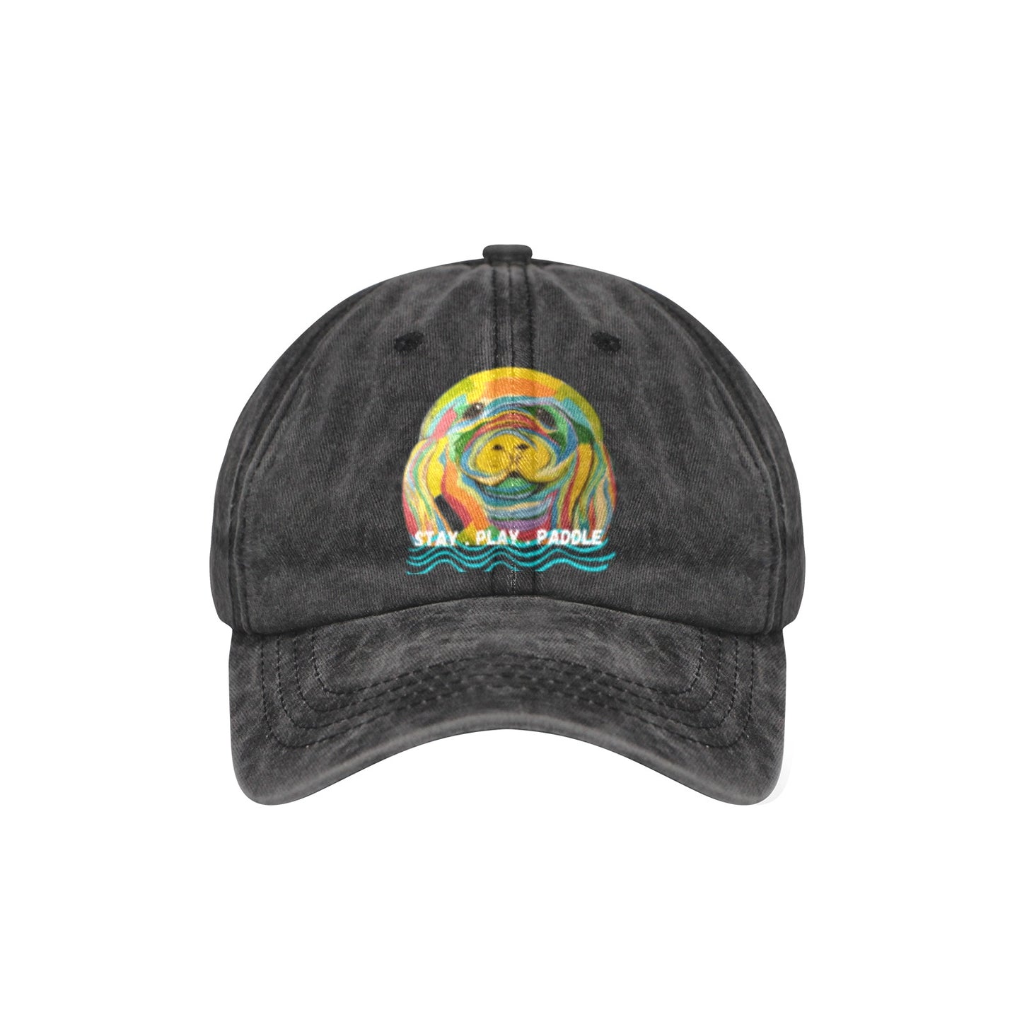 Magic Merlyn Manatee Denim Cap by YUMLife