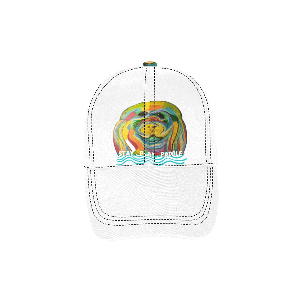 Manatee Landing White Merlyn Cap