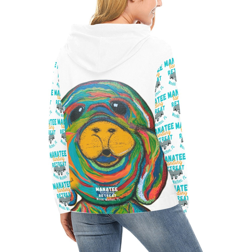 MLR Merlyn Woman's Hoodie All Over Print Hoodie for Women (USA Size) (Model H13)