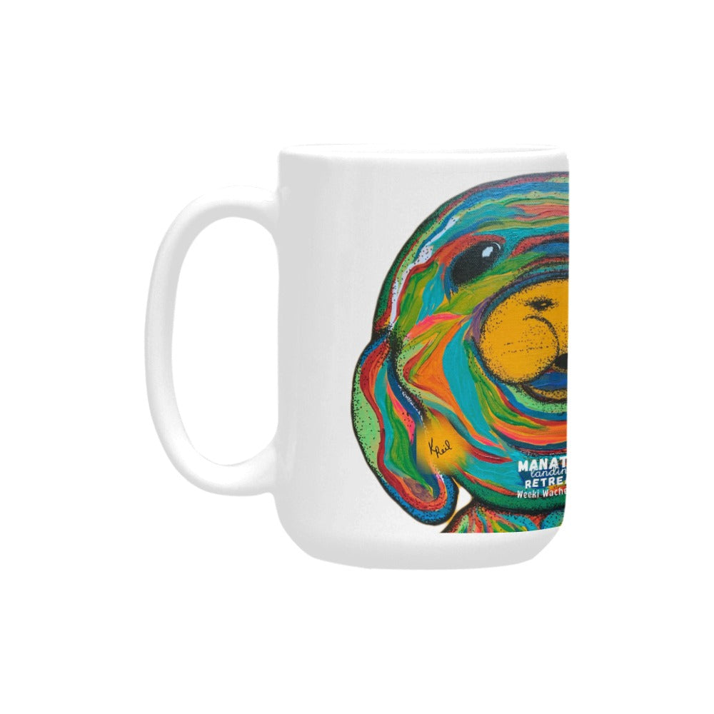 Manatee Landing Retreat Mug Custom Ceramic Mug (15oz)