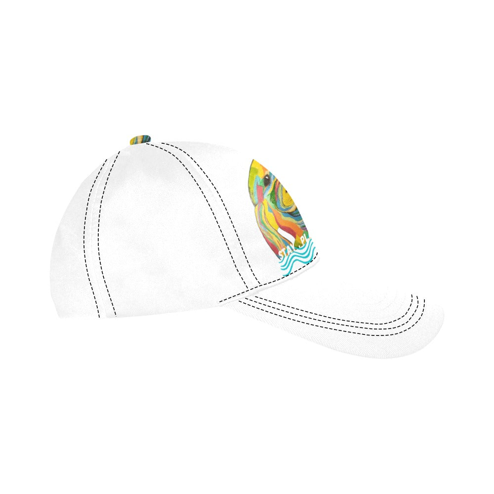 Manatee Landing White Merlyn Cap