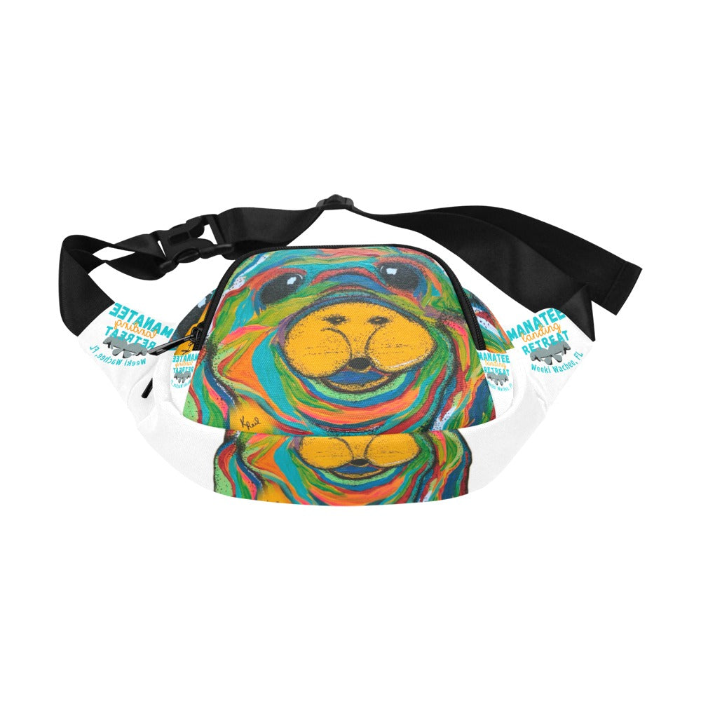 Manatee Landing Retreat Bum Bag Fanny Pack/Small (Model 1677)