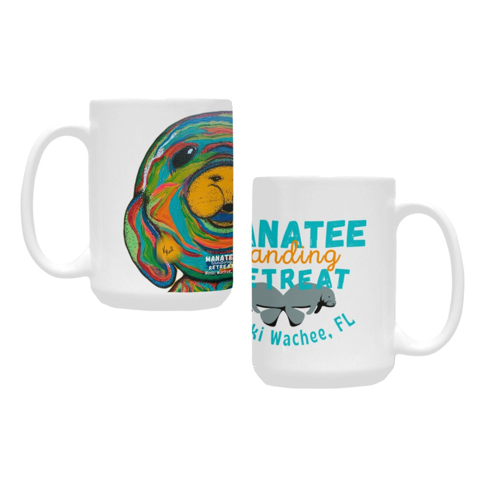 Manatee Landing Retreat Mug Custom Ceramic Mug (15oz)