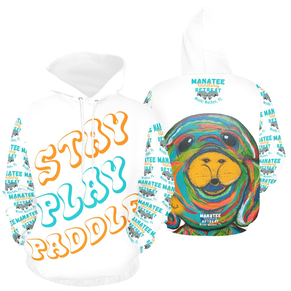 MLR Merlyn Woman's Hoodie All Over Print Hoodie for Women (USA Size) (Model H13)