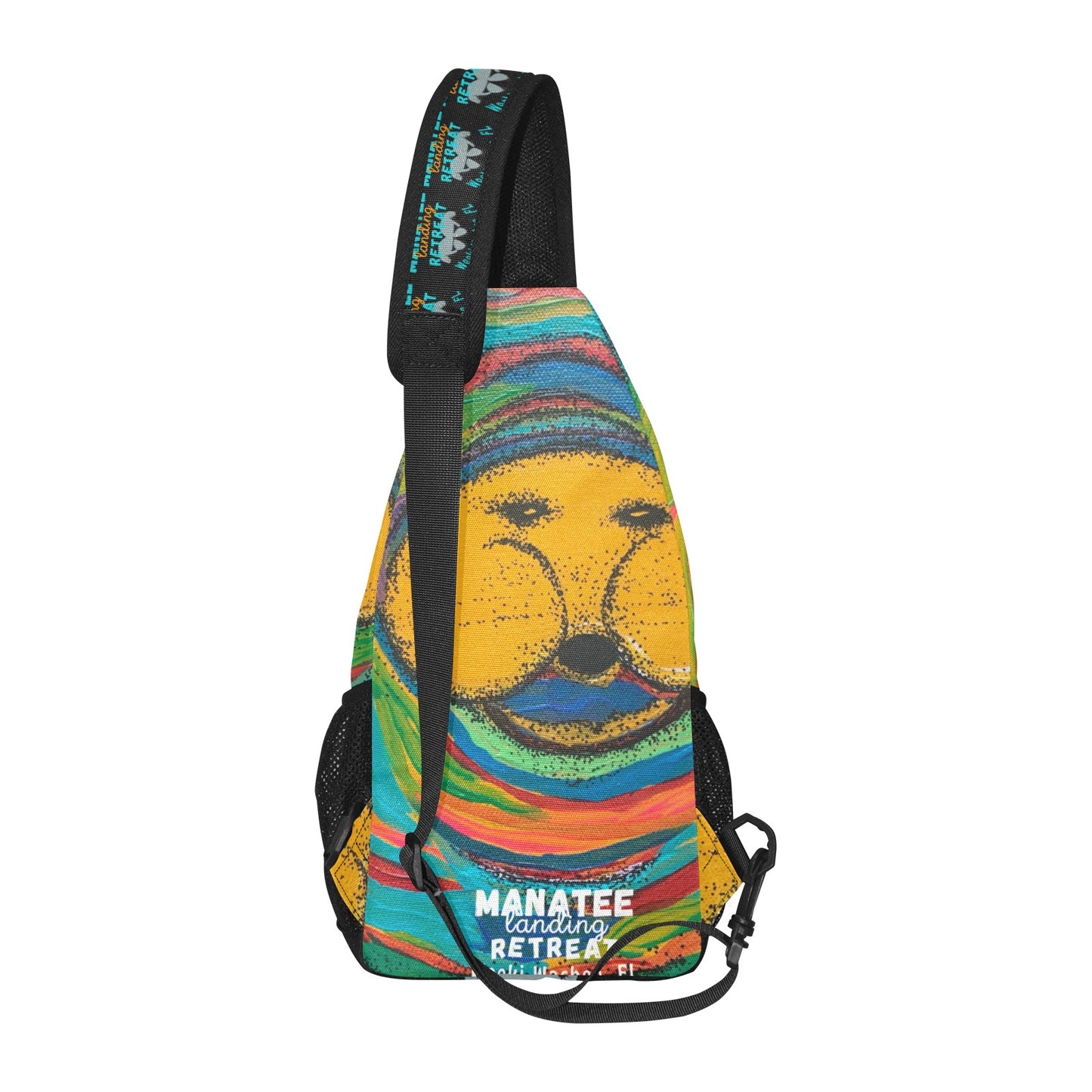 Manatee Landing Retreat Man Bag All Over Print Chest Bag (Model 1719)