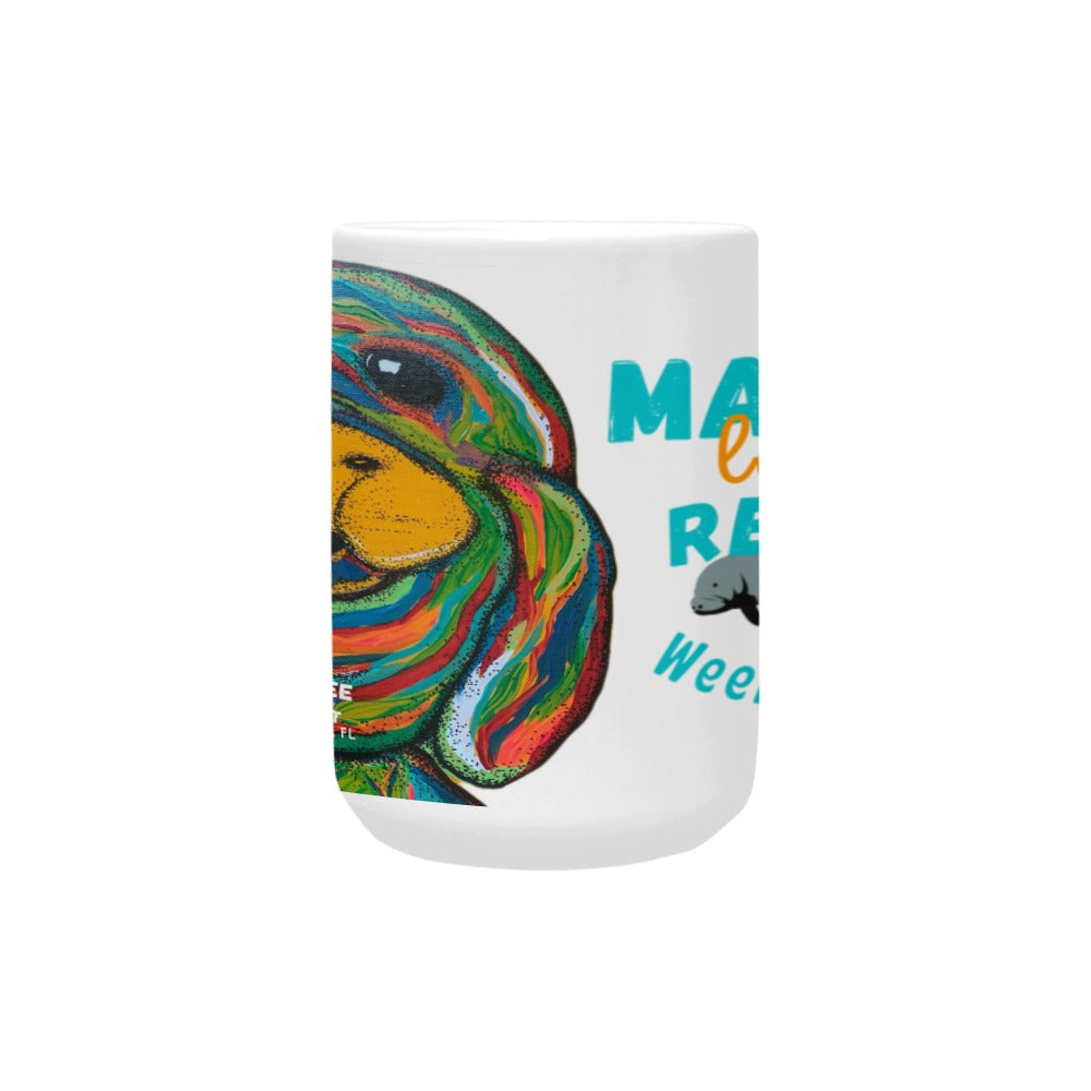Manatee Landing Retreat Mug Custom Ceramic Mug (15oz)