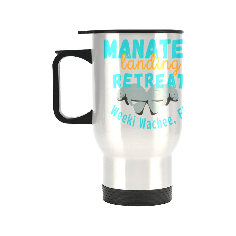 Manatee Landing Retreat Travel Mug Travel Mug  (14oz)